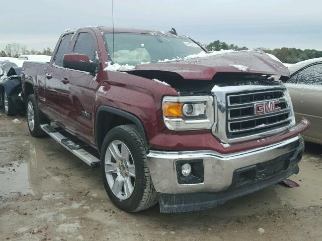 1GTR1UEC9FZ266975 - 2015 GMC SIERRA C15 MAROON photo 1