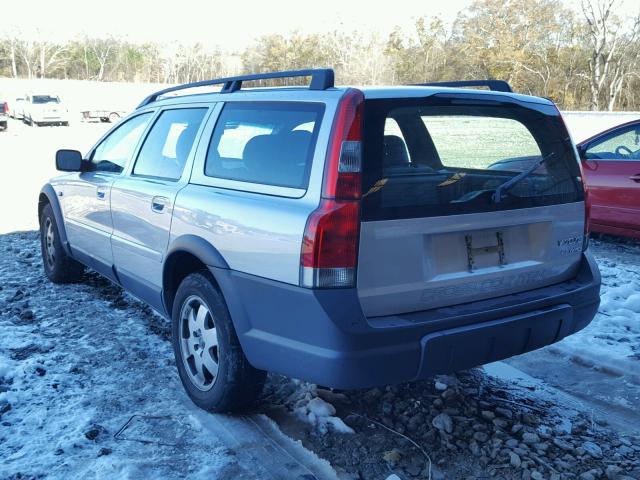 YV1SZ59H031102184 - 2003 VOLVO XC70 SILVER photo 3