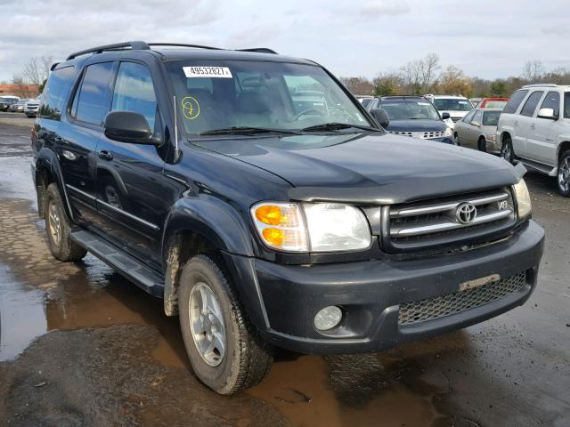 5TDBT48A22S094872 - 2002 TOYOTA SEQUOIA LI BLACK photo 1