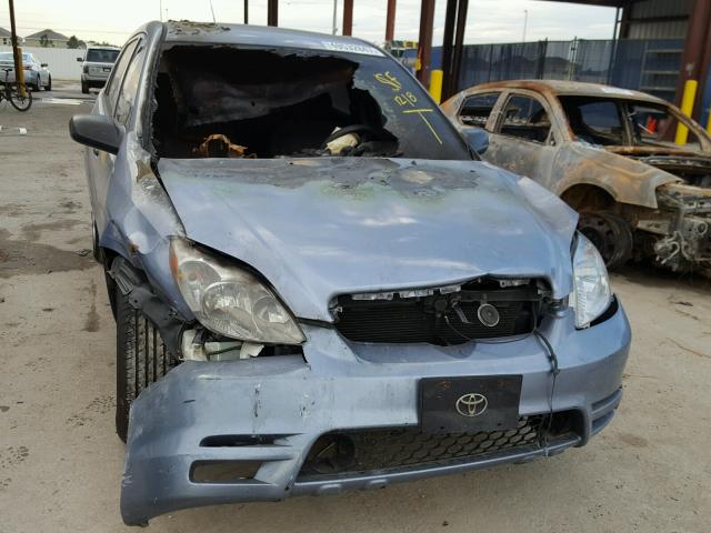 2T1KR32E43C005236 - 2003 TOYOTA COROLLA MA BLUE photo 9