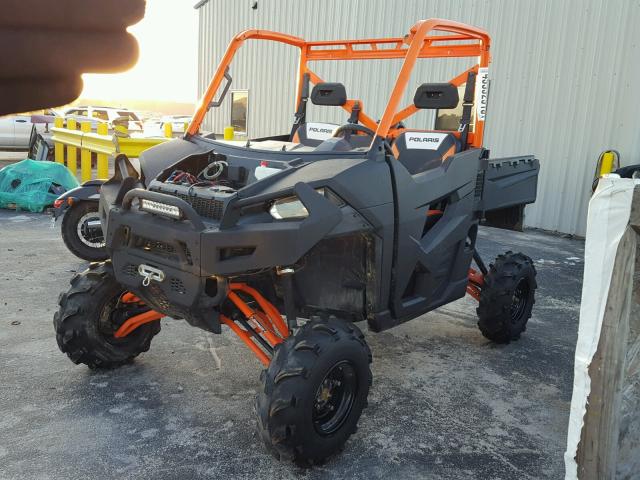 3NSRTE879FG873990 - 2015 POLARIS RANGER XP ORANGE photo 2