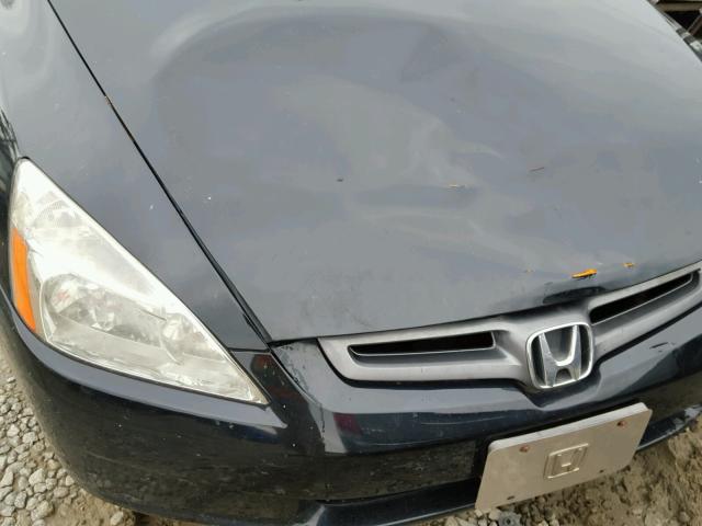 1HGCM56354A098637 - 2004 HONDA ACCORD LX BLACK photo 9