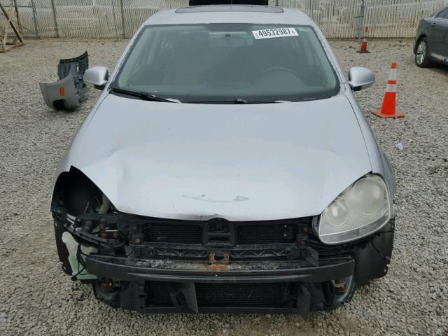 3VWEF71K77M150298 - 2007 VOLKSWAGEN JETTA WOLF SILVER photo 9