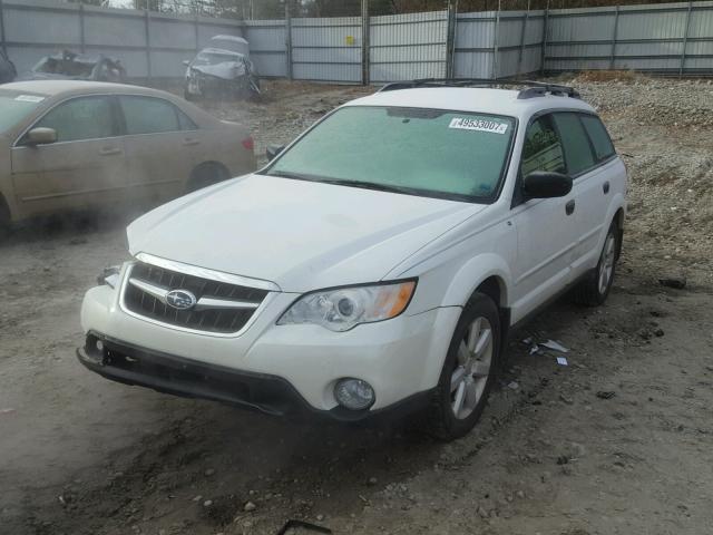 4S4BP61C397339061 - 2009 SUBARU OUTBACK 2. WHITE photo 9