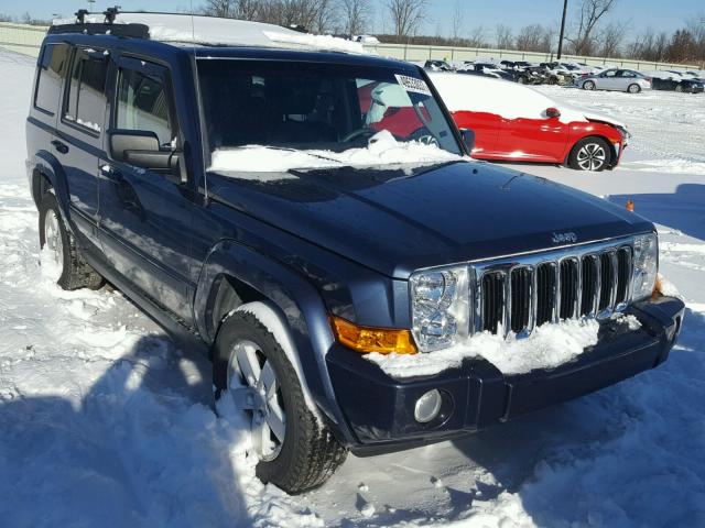 1J8HG48K68C214912 - 2008 JEEP COMMANDER BLUE photo 1
