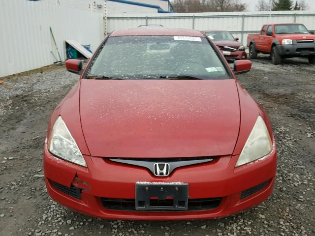 1HGCM71294A024986 - 2004 HONDA ACCORD LX BURGUNDY photo 9