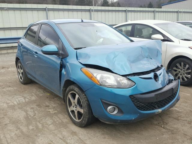 JM1DE1HY1B0112814 - 2011 MAZDA MAZDA2 TEAL photo 1