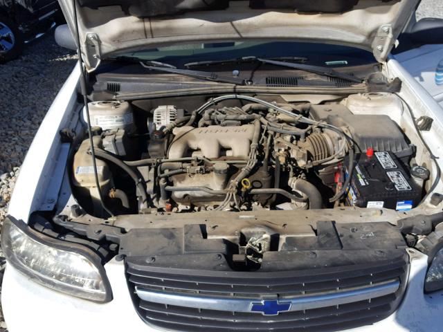 1G1ND52J9Y6181579 - 2000 CHEVROLET MALIBU WHITE photo 7