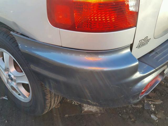 KM8SC73D14U701910 - 2004 HYUNDAI SANTA FE G SILVER photo 9