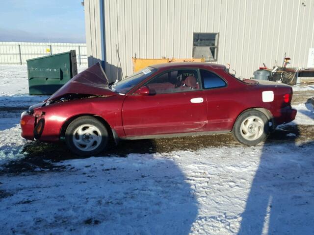 JT2ST87F3L0047352 - 1990 TOYOTA CELICA GT RED photo 9