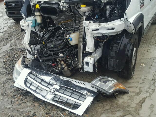 3C6TRVDG6GE107506 - 2016 RAM PROMASTER 白色 照片 9