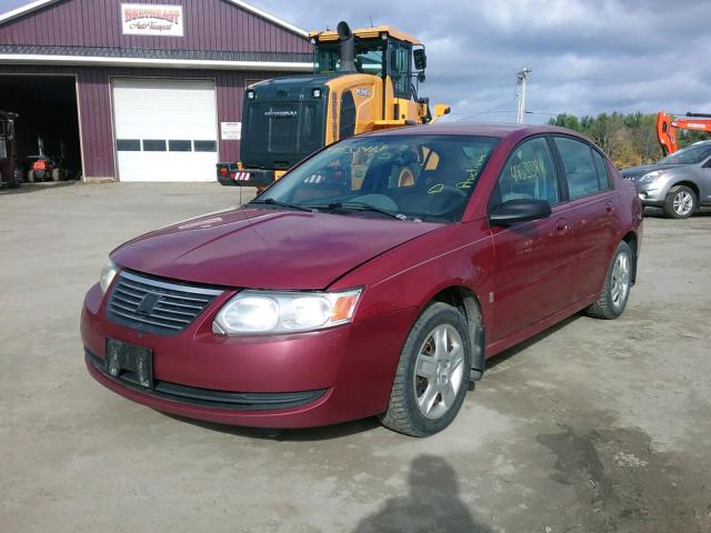 1G8AJ55FX7Z190630 - 2007 SATURN ION LEVEL MAROON photo 2