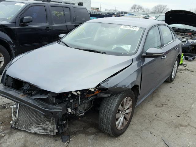 1VWAP7A3XCC032794 - 2012 VOLKSWAGEN PASSAT S ნაცრისფერი ფოტო 2