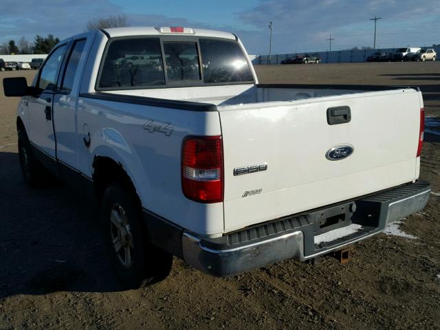 1FTPX14584KA02269 - 2004 FORD F150 WHITE photo 3