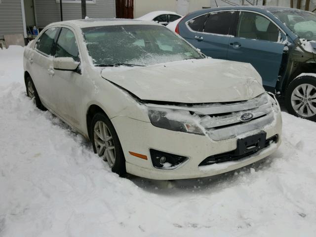 3FAHP0CG3AR381650 - 2010 FORD FUSION SEL WHITE photo 1