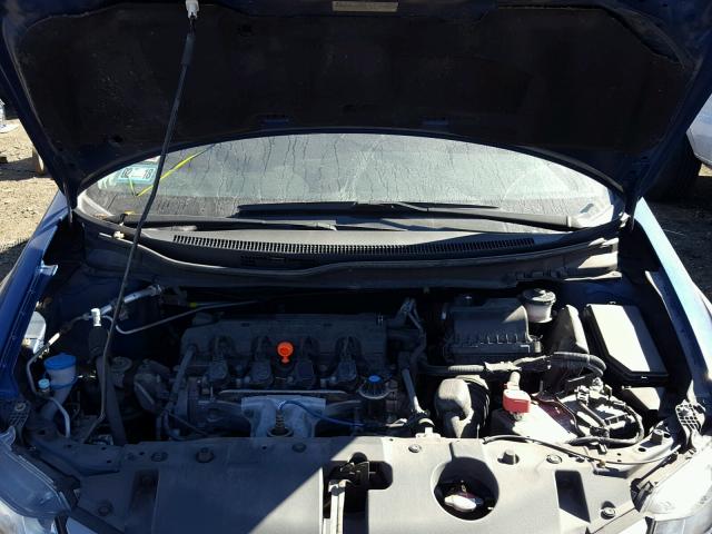 19XFB2F9XFE046649 - 2015 HONDA CIVIC EXL 蓝色 照片 7