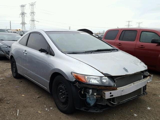 2HGFG116X8H541144 - 2008 HONDA CIVIC LX SILVER photo 1