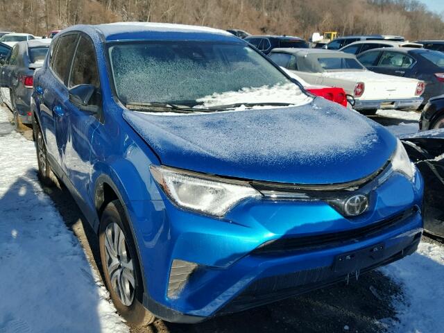 JTMZFREV2HJ719433 - 2017 TOYOTA RAV4 LE Կապույտ լուսանկար 1