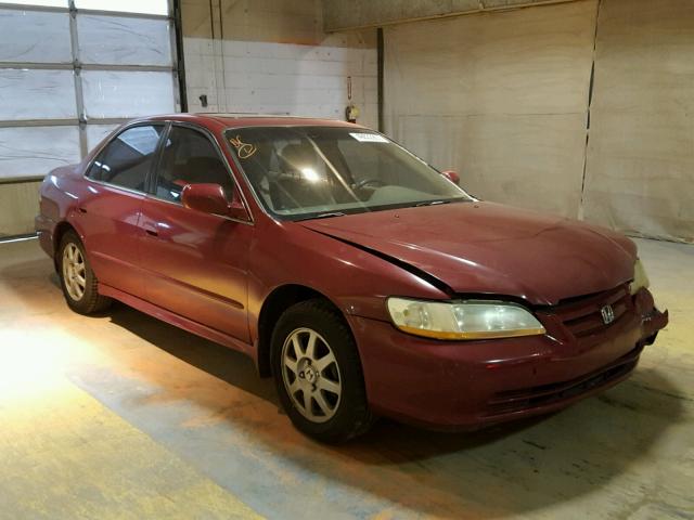 1HGCG56632A086985 - 2002 HONDA ACCORD EX MAROON photo 1