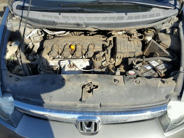 1HGFA15547L125160 - 2007 HONDA CIVIC LX CHARCOAL photo 7