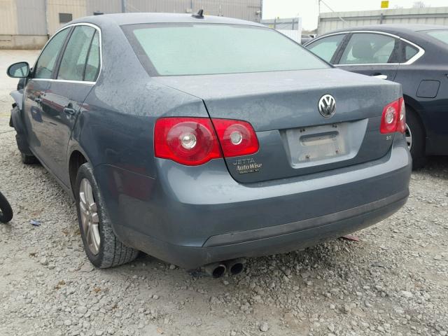 3VWRF71K27M139534 - 2007 VOLKSWAGEN JETTA 2.5 GRAY photo 3