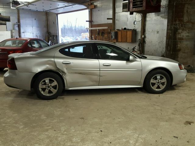 2G2WP522951170875 - 2005 PONTIAC GRAND PRIX SILVER photo 9