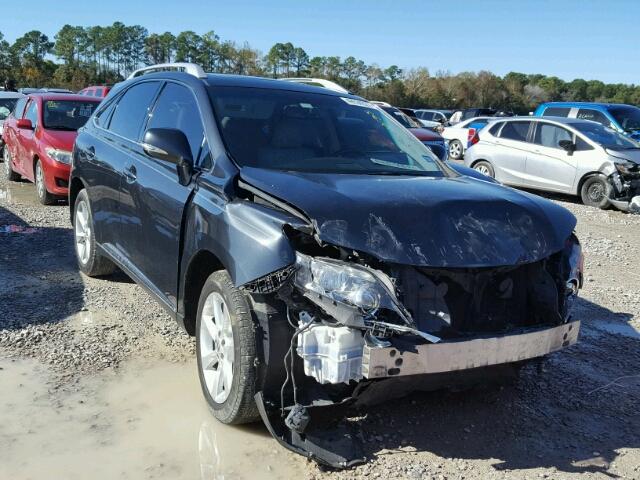 2T2ZK1BA0AC017431 - 2010 LEXUS RX 350 GRAY photo 1