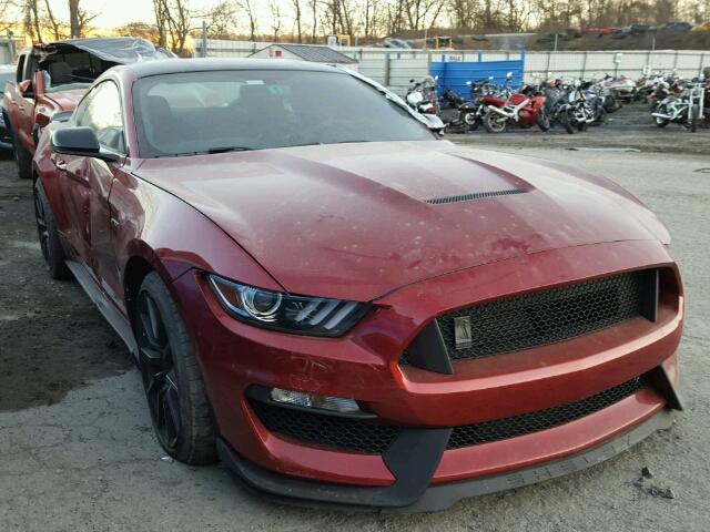 1FA6P8JZ4H5521969 - 2017 FORD MUSTANG SH BURGUNDY photo 1