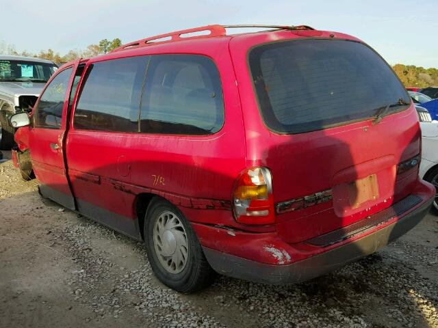 2FMDA5141SBB07990 - 1995 FORD WINDSTAR W RED photo 3