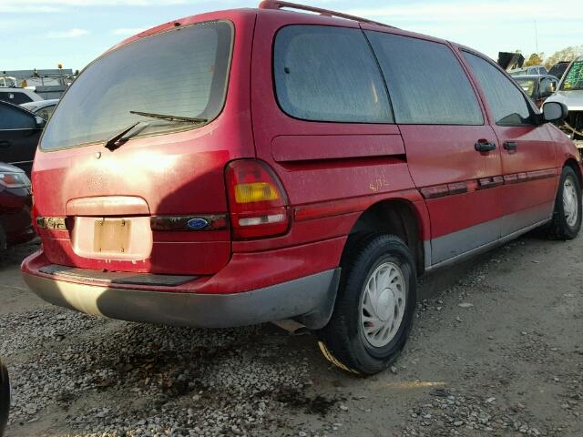 2FMDA5141SBB07990 - 1995 FORD WINDSTAR W RED photo 4