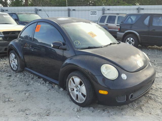 3VWFE21C03M431100 - 2003 VOLKSWAGEN NEW BEETLE 黑色 照片 1
