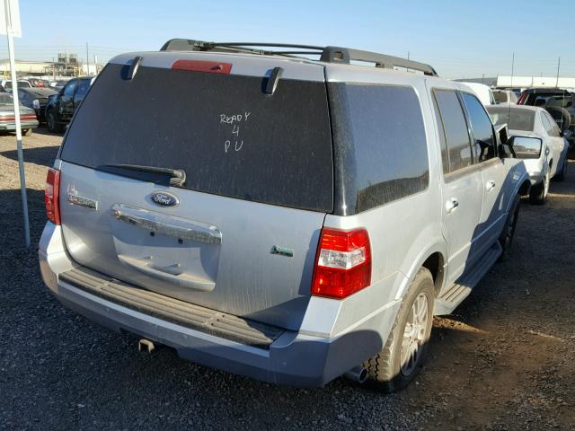 1FMJU1H58BEF21354 - 2011 FORD EXPEDITION SILVER photo 4