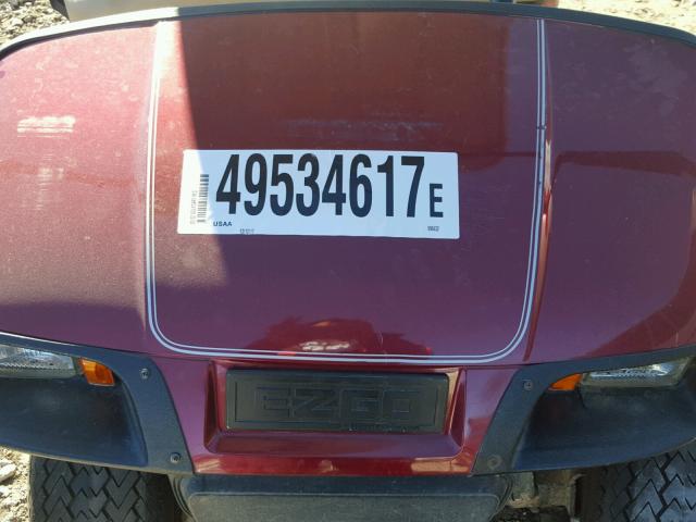 1596632 - 2003 EZ GOLFCART RED photo 7