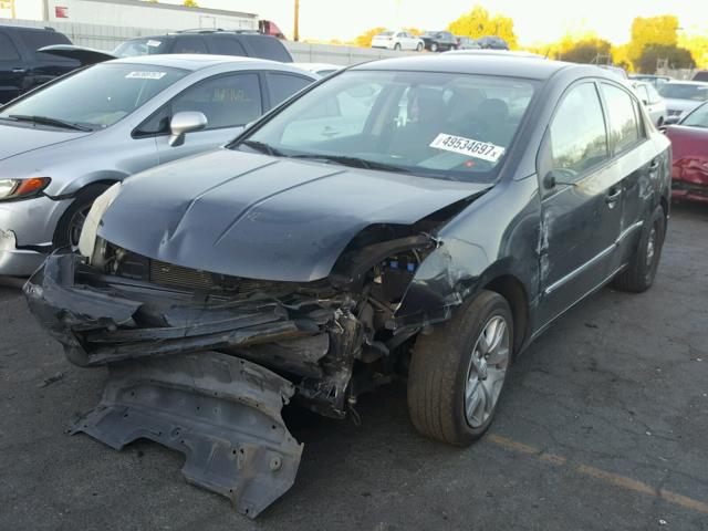 3N1AB6APXAL660244 - 2010 NISSAN SENTRA 2.0 BLACK photo 2