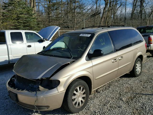 2C4GP44L33R231653 - 2003 CHRYSLER TOWN & COU TAN photo 2