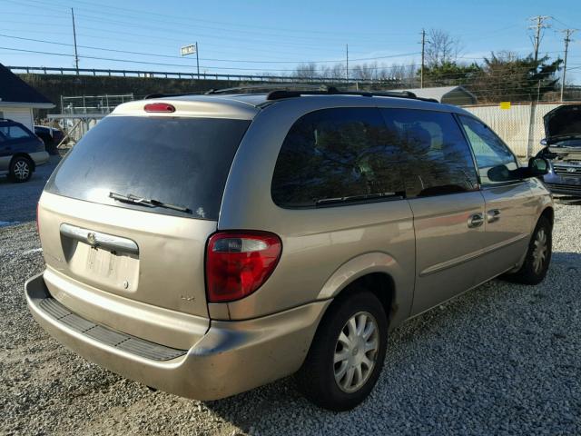 2C4GP44L33R231653 - 2003 CHRYSLER TOWN & COU TAN photo 4