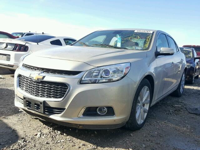 1G11E5SA5GF139579 - 2016 CHEVROLET MALIBU LIM TAN photo 2