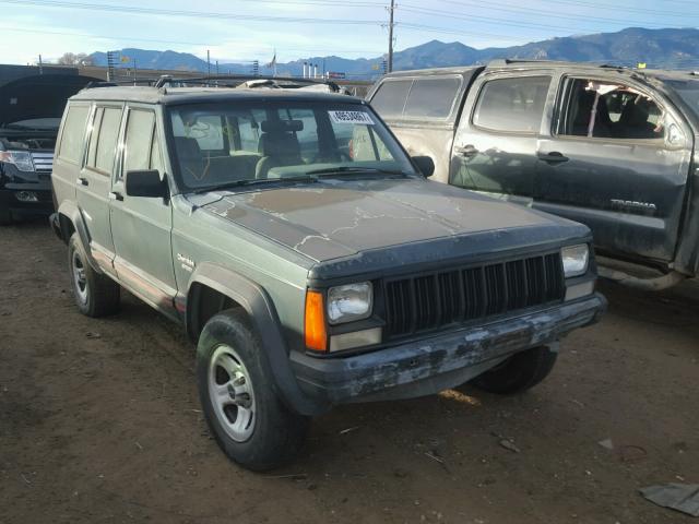 1J4FT68S0PL617136 - 1993 JEEP CHEROKEE S GREEN photo 1