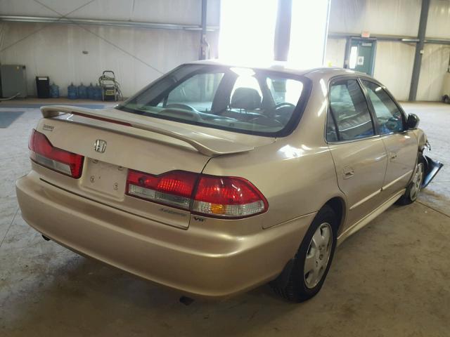 1HGCG16502A051496 - 2002 HONDA ACCORD EX BEIGE photo 4