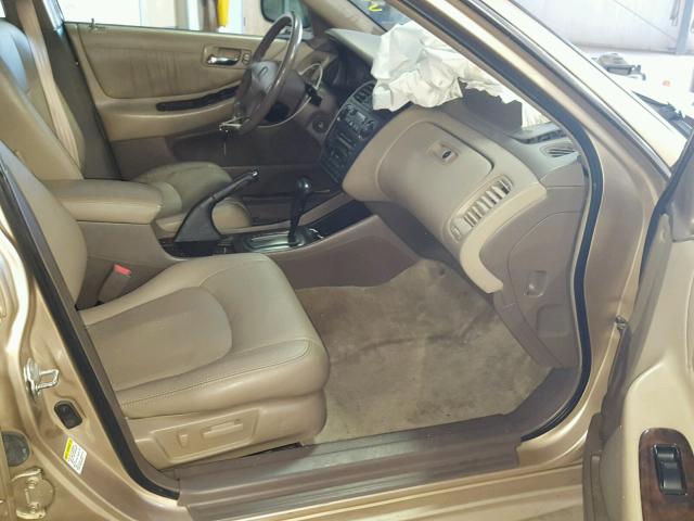 1HGCG16502A051496 - 2002 HONDA ACCORD EX BEIGE photo 5