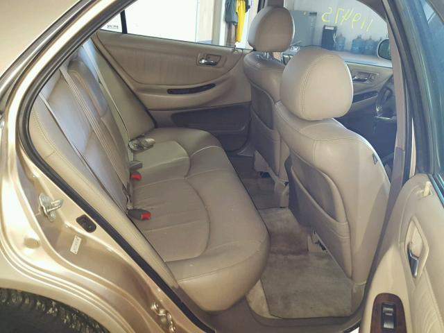 1HGCG16502A051496 - 2002 HONDA ACCORD EX BEIGE photo 6