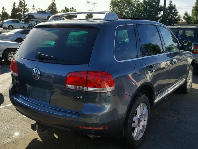 WVGCM77L44D081170 - 2004 VOLKSWAGEN TOUAREG 4. GRAY photo 4