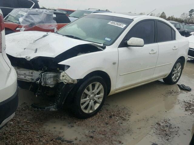 JM1BK12F071626341 - 2007 MAZDA 3 I WHITE photo 2