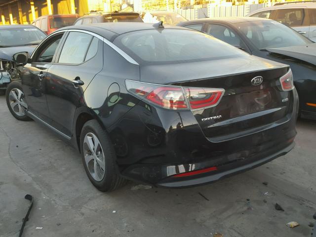 KNAGM4AD6F5084152 - 2015 KIA OPTIMA HYB BLACK photo 3