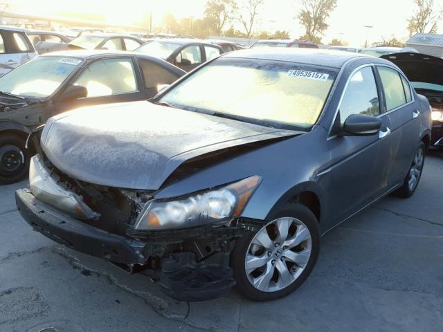 1HGCP36888A061255 - 2008 HONDA ACCORD EXL GRAY photo 2