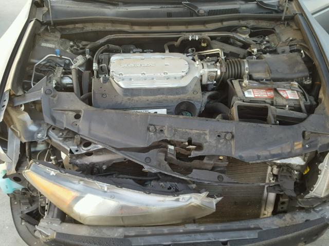 1HGCP36888A061255 - 2008 HONDA ACCORD EXL GRAY photo 7