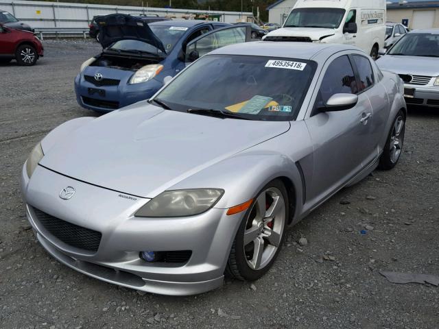 JM1FE173240108711 - 2004 MAZDA RX8 SILVER photo 2