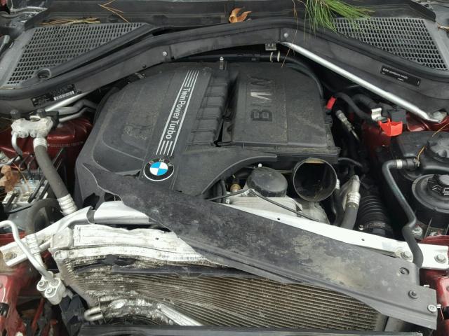 5UXZV4C5XCL766567 - 2012 BMW X5 XDRIVE3 RED photo 7