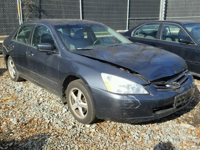 1HGCM56774A040726 - 2004 HONDA ACCORD EX GRAY photo 1