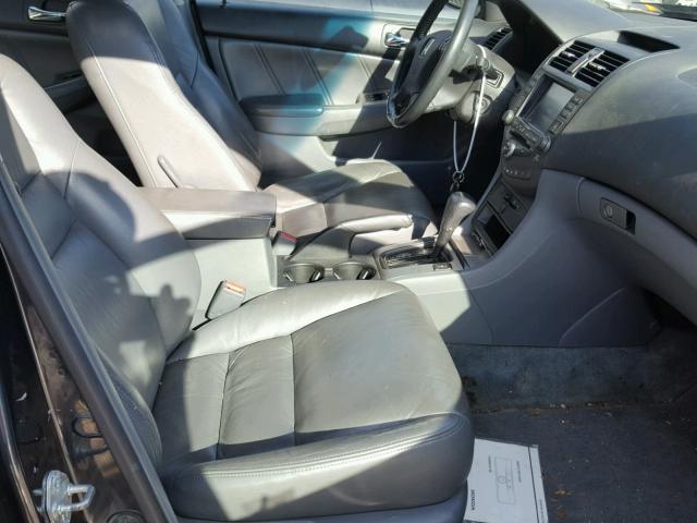 1HGCM56774A040726 - 2004 HONDA ACCORD EX GRAY photo 5